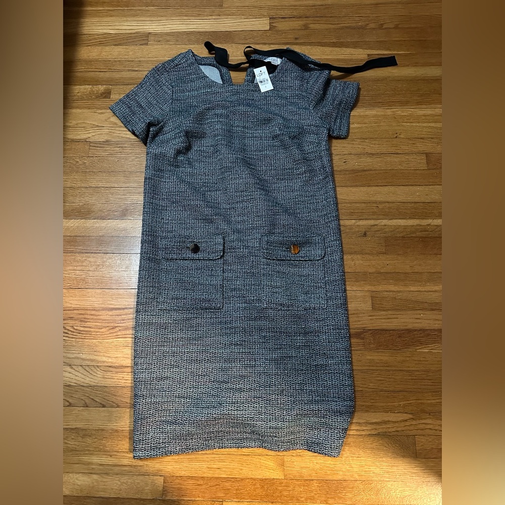 LOFT Textured colored dress
